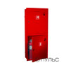 Шкаф для пожарного крана ШПК-320 ВЗК/ВЗБ (встроенный, закрытый, красный/белый) (место для двух огнетушителей 10 кг ) 540 х 1300 х 230 мм